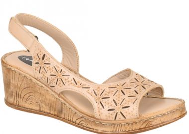 Πέδιλα γυναικεία | Υφαντίδης | 122004 | Μπεζ - Υφαντίδης - 